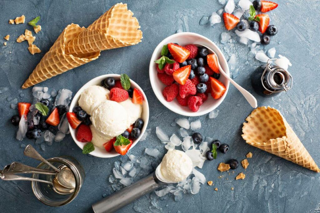 Image representing ingredients of an Icecream