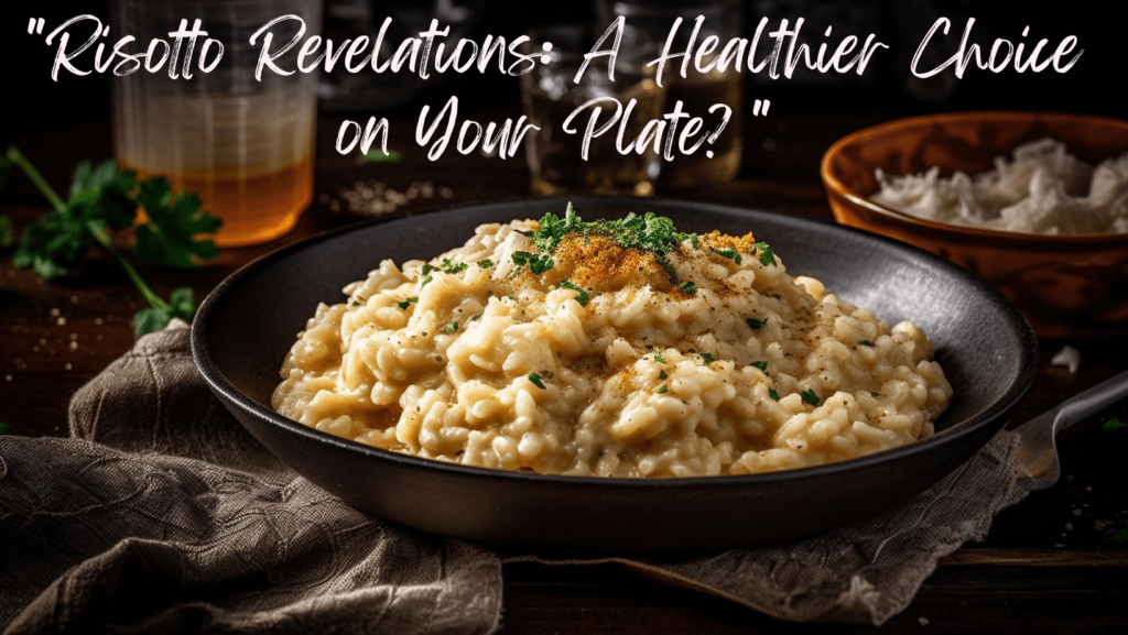 cover image representing the health advantages of risotto
