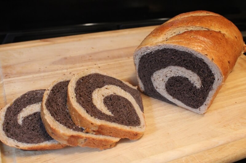 image representing marbled rye bread