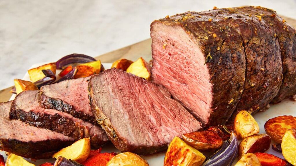 how healthy is roast beef