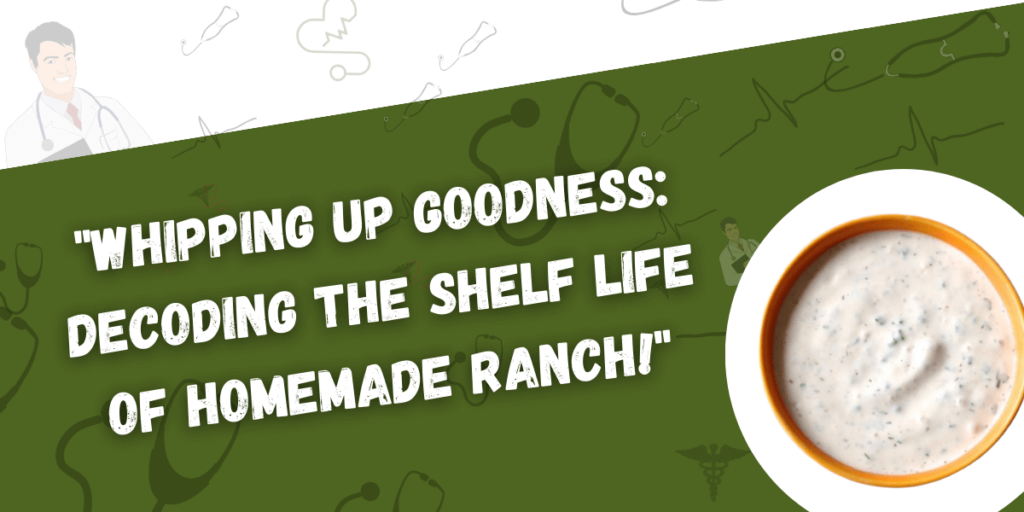 cover image representing shelf life of homemade ranch